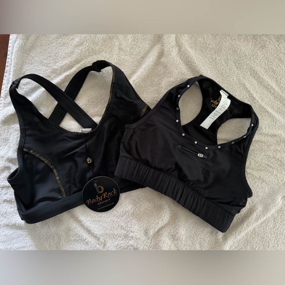 Body rock sports bra small